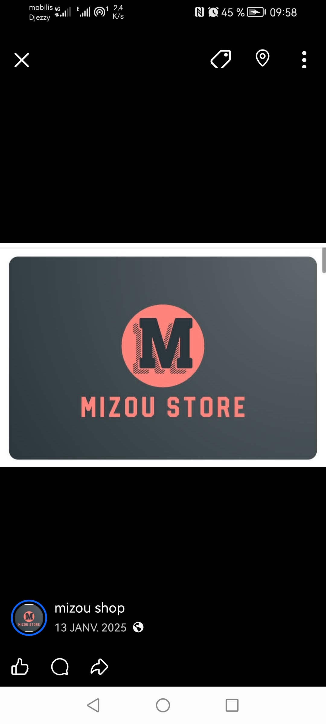 Mizou store